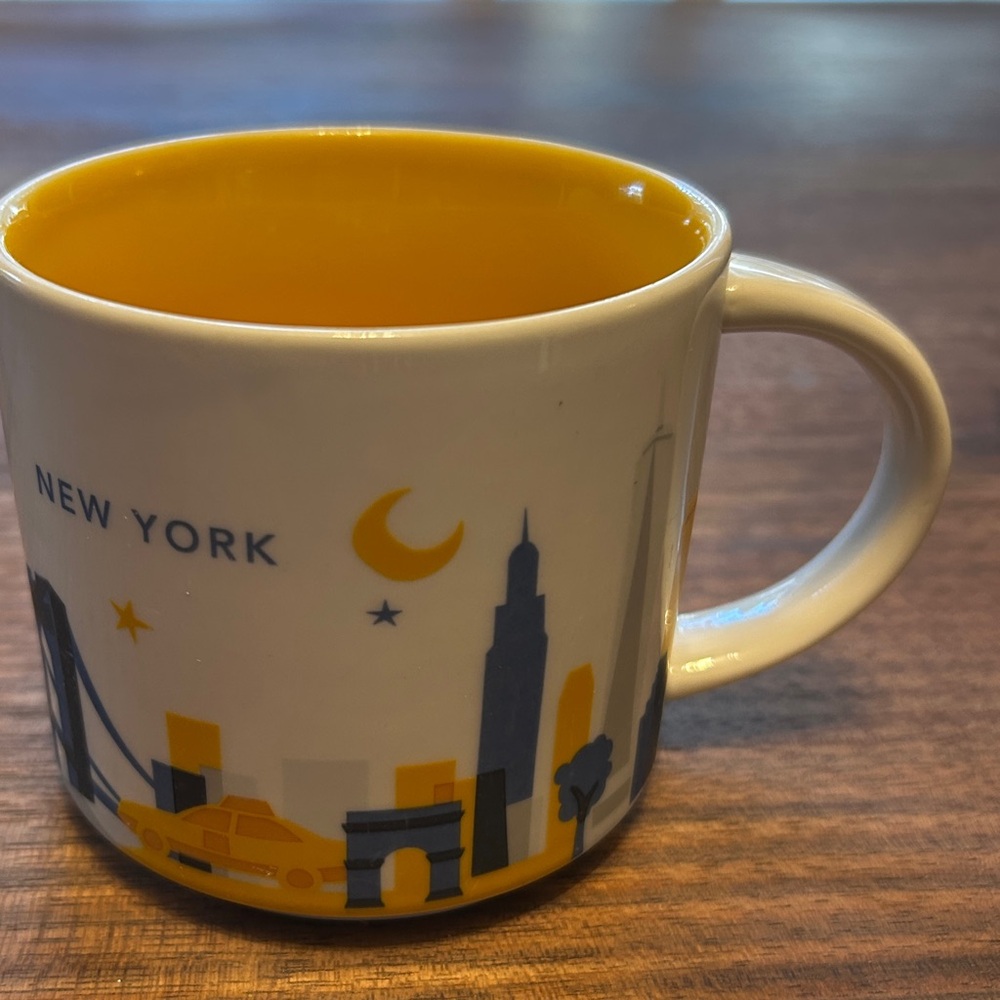 Starbucks new york nyc You Are Here Collection 14 oz Coffee tea Mug cup 2015